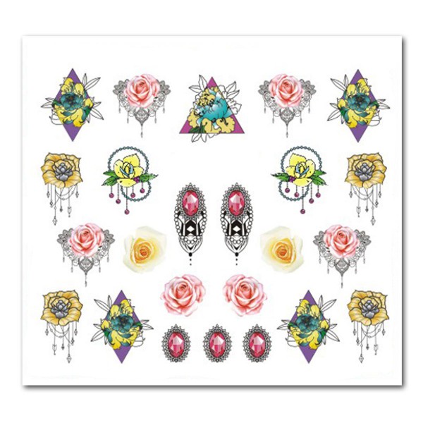 Mandala Nailart Tattoo Wraps Slider