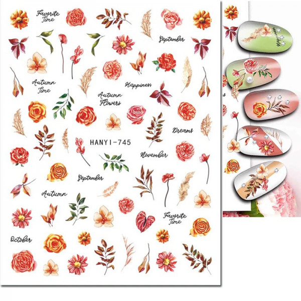 Nail Sticker Herbst 7
