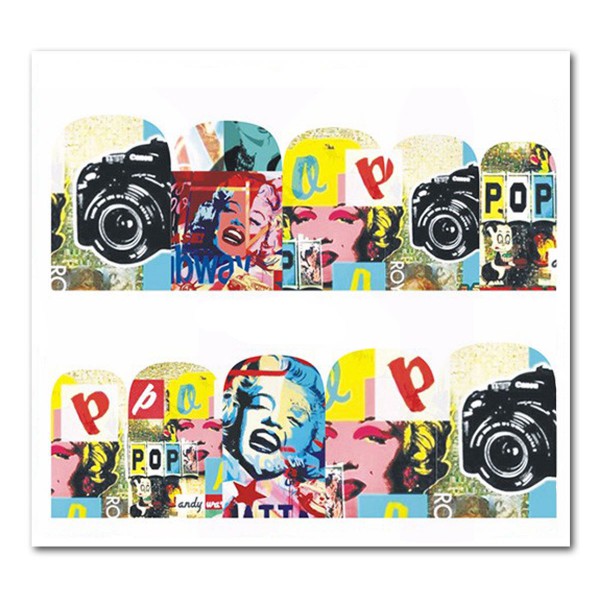 Nailart Tattoo Pop Art 2