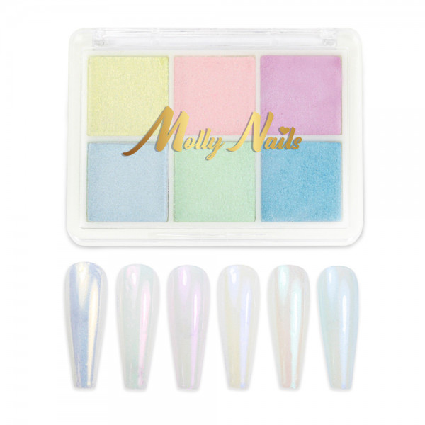 6er Solid Aurora Pigment