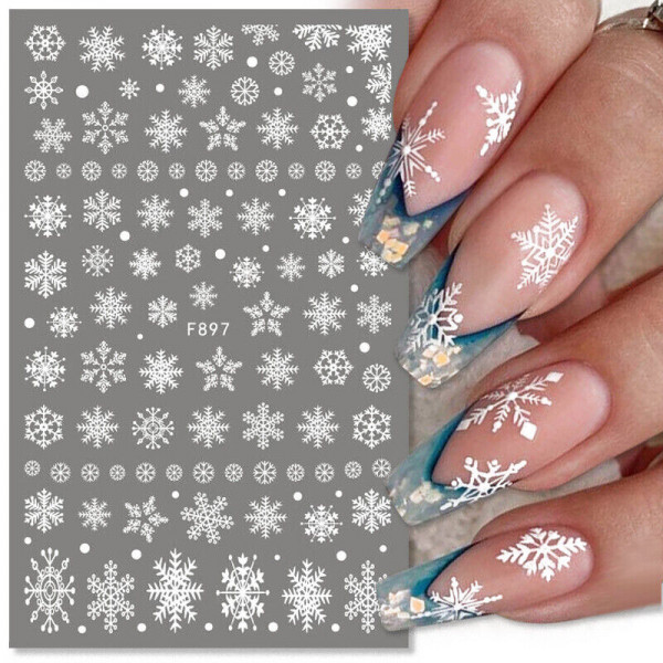 Xmas Nail Sticker für Weihnachten