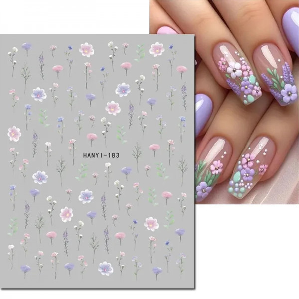 Nail Sticker Frühling 41