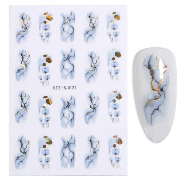 marmor Nail Sticker für Nageldesign