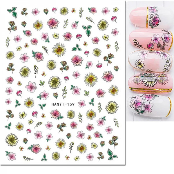 Nail Sticker Frühling 32