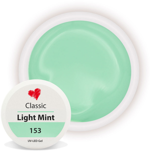 Classic Farbgel Light Mint Nailart