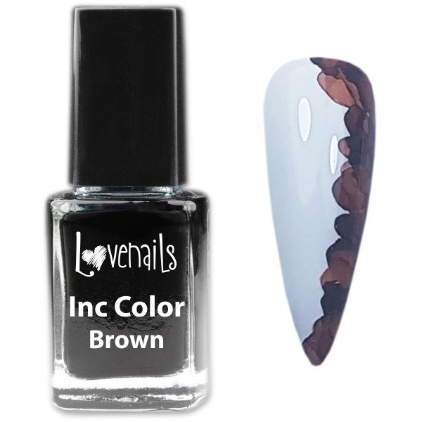 Inc Nailart Color Braun 12ml