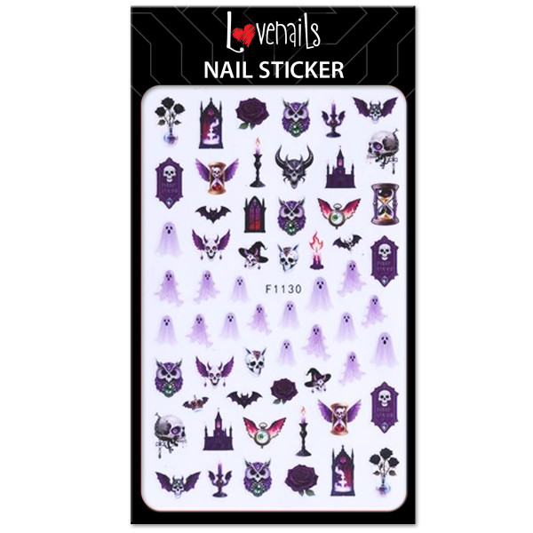 Nail Sticker Halloween nailart