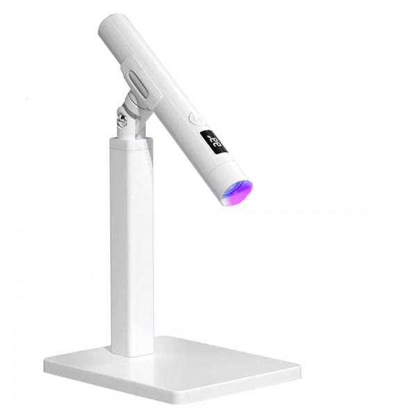 Mini UV/LED Stablampe mit Halter