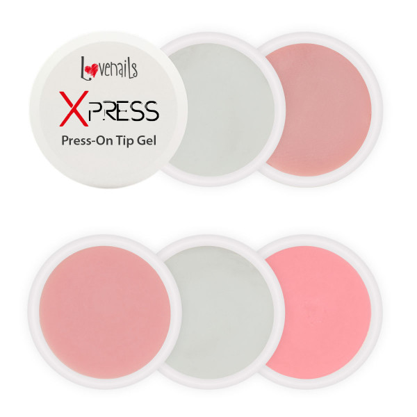 Press-On Tip Gel Dual Tip gluegel