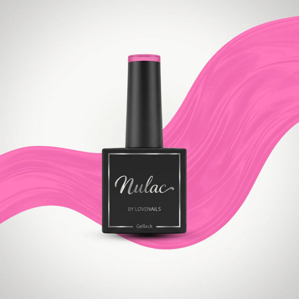  Lovenails Nulac UV Gellack Bubblegum 10ml – Edle Flasche mit echtem Farbkopf