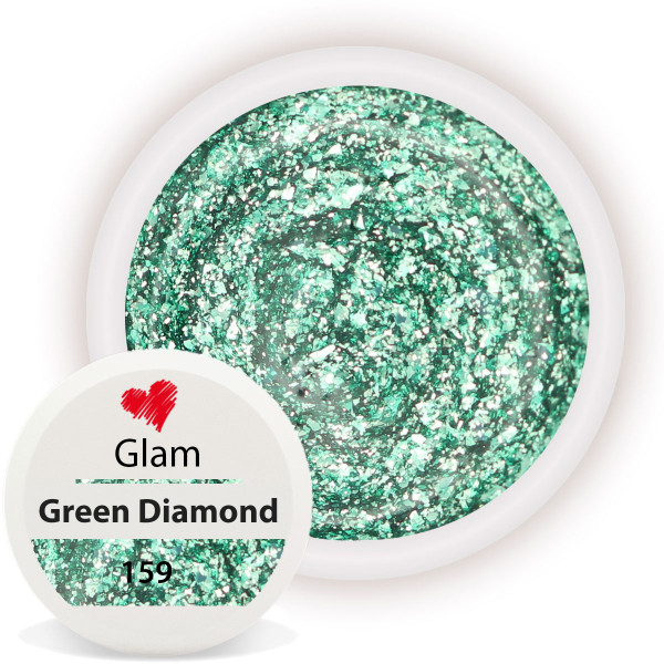 Chrome Glam Farbgel für luxuriöse Nägel
