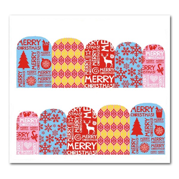 Nailart Tattoo Weihnachten 30