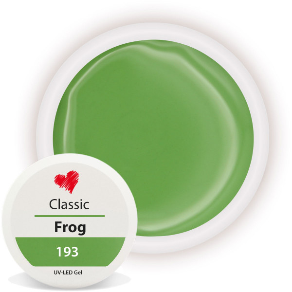 Frog Grün Farbgel Classic Nagelmodellage