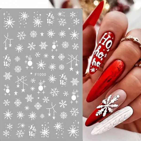 Xmas Nail Sticker für Weihnachten