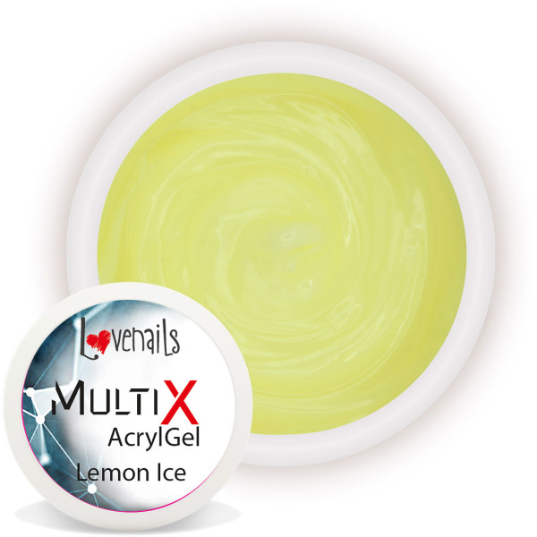 Multi-X AcrylGel lemon ice Modellage
