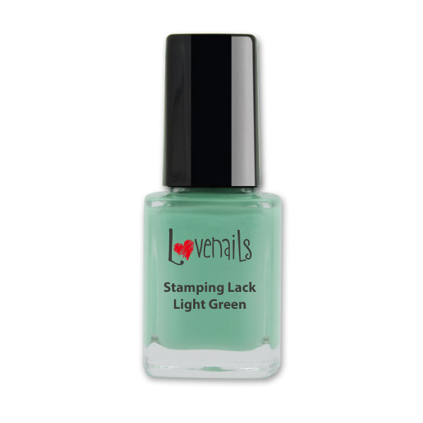 Lovenails Stamping Lack Light Green