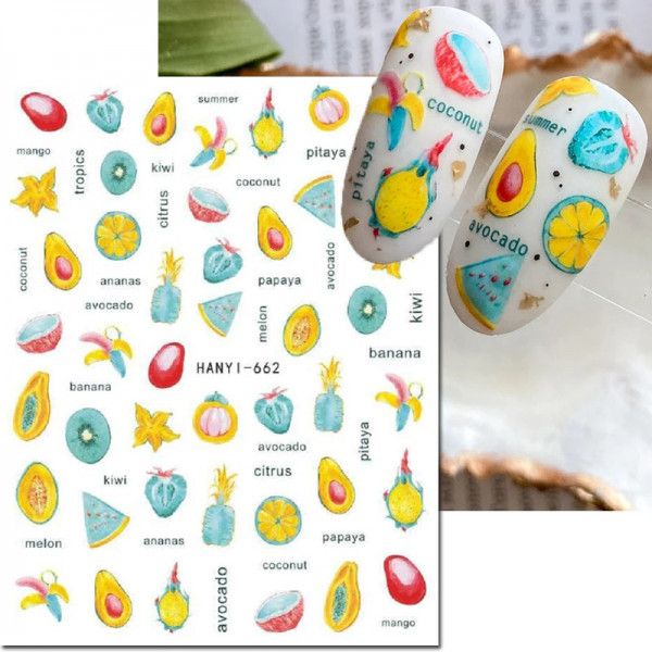 Nail Sticker Sommer 15