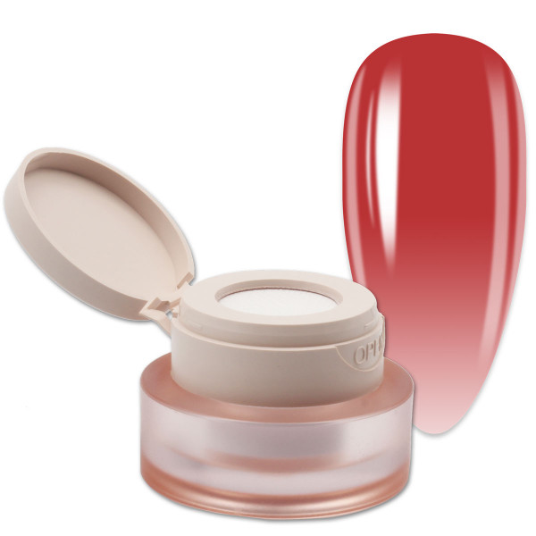 Ombre Gel Autumn babyboomer rot