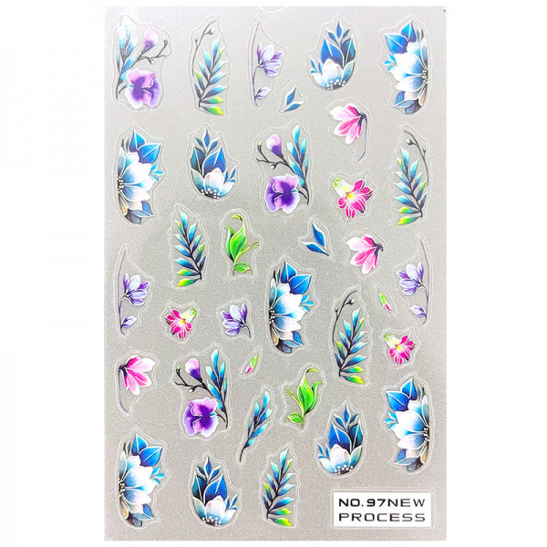 Nail Sticker No-97 Blumen