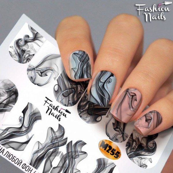 Metallic Nail Slider 255 Rauch Smoky nails