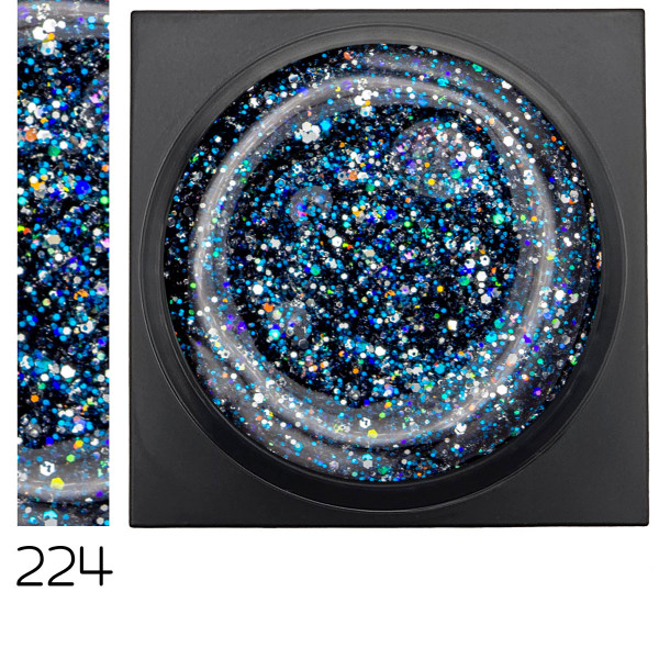 Olymp Glitter Farbgel Medusa Lovenails Hema-frei