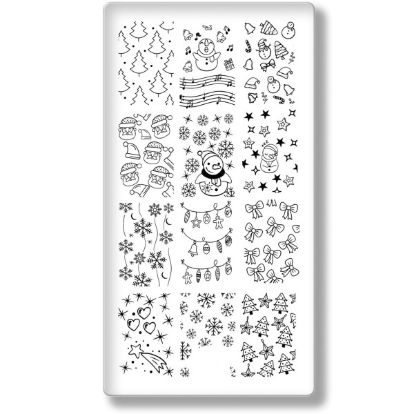 Stamping Schablone Xmas 23