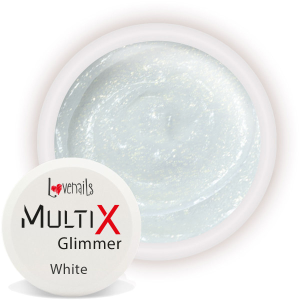 AcrylGel Glimmer - White