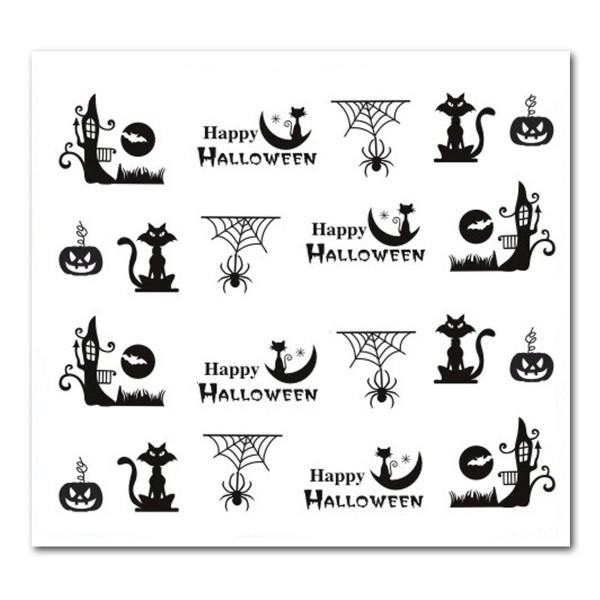 Nailart Tattoo Halloween 7