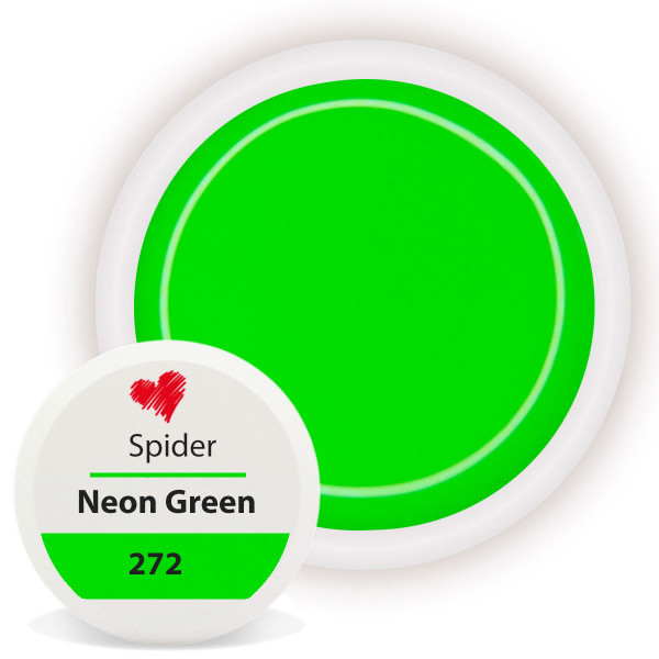 Spider Gel Neon Green für Sommer Nägel