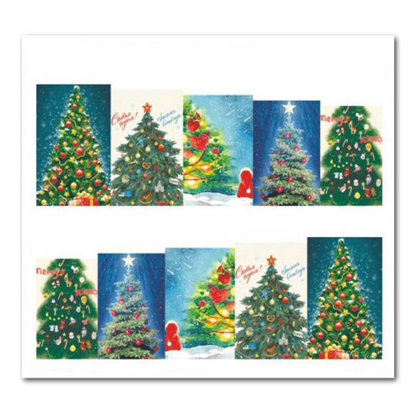 Nailart Tattoo Weihnachten 21