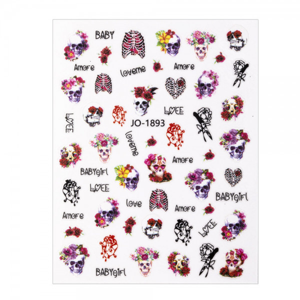 Nail Sticker Muertos Magic