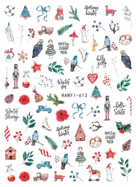 Nail Sticker Winter