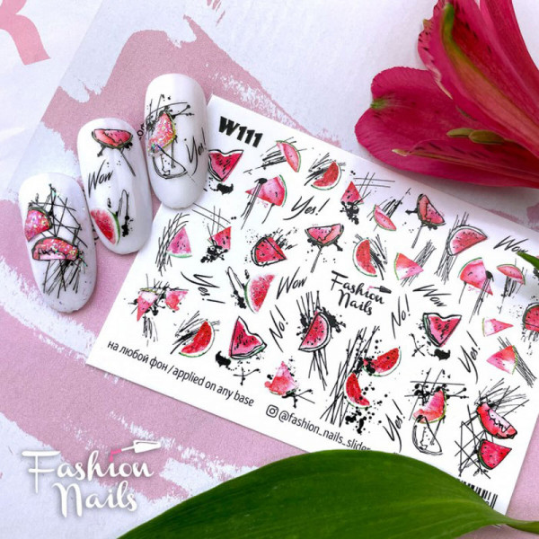 Blume Sommer Slider Fashion Nails