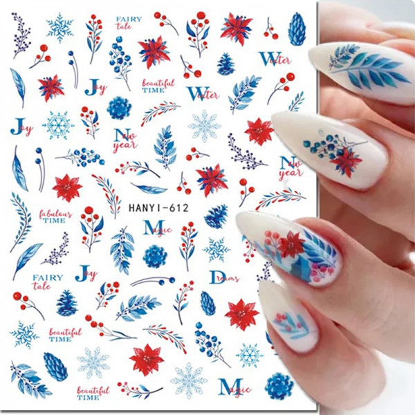 Nail Sticker Winter 4