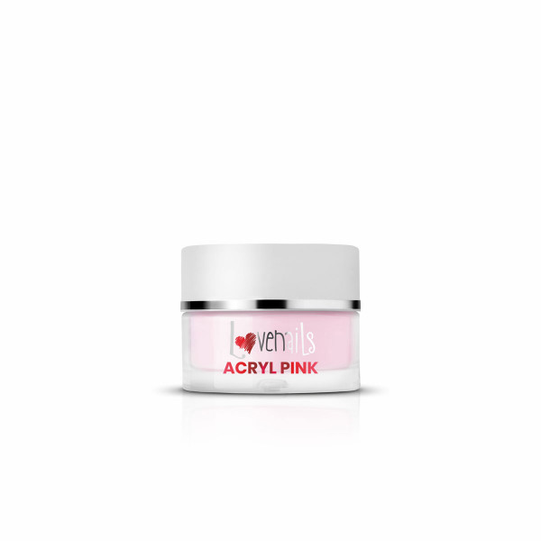 Acryl Puder Pink 12g für Nagelmodellage