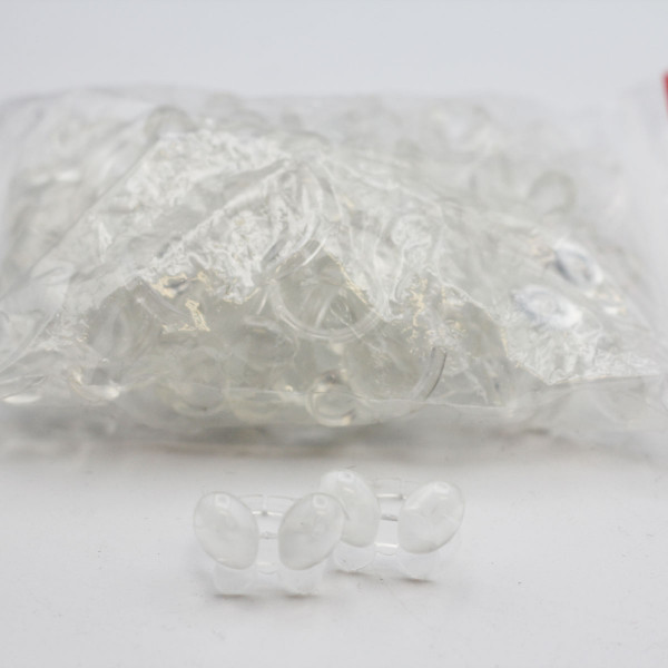 Farbclip Schmetterling Clear