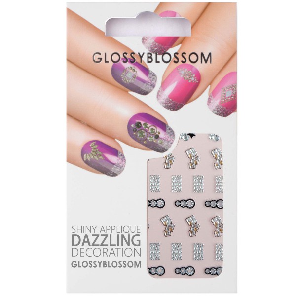 Glossy Blossom Nail Sticker 12