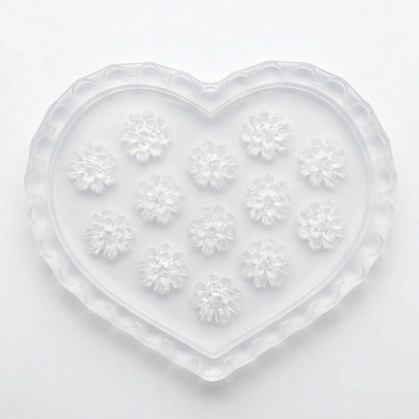 3D Silikon Form Blumen