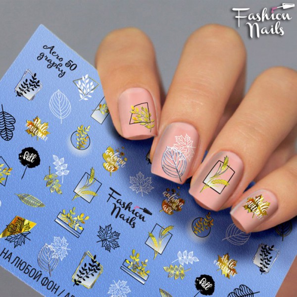 Herbst Airbrush Slider 50 von Fashion Nails