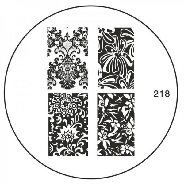 MoYou Nails Schablone 218