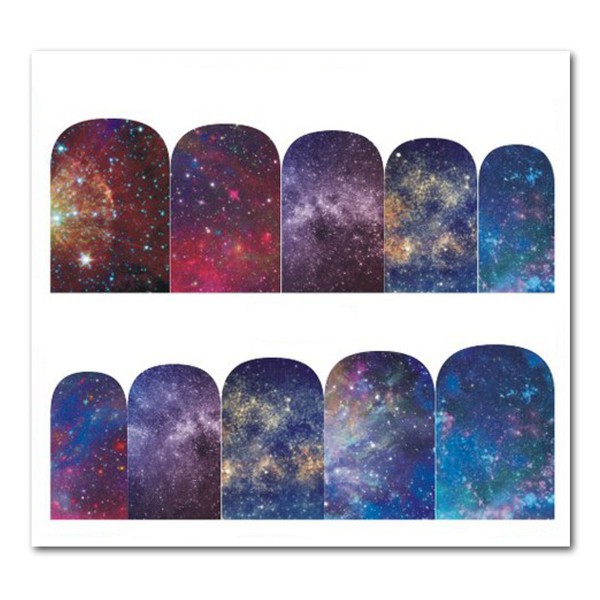 Nailart Tattoo Galaxy