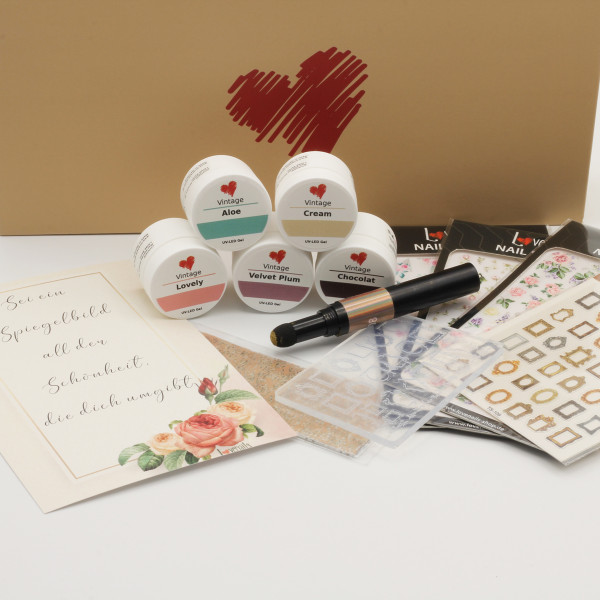 Lovenails Vintage Box Nailart Gele