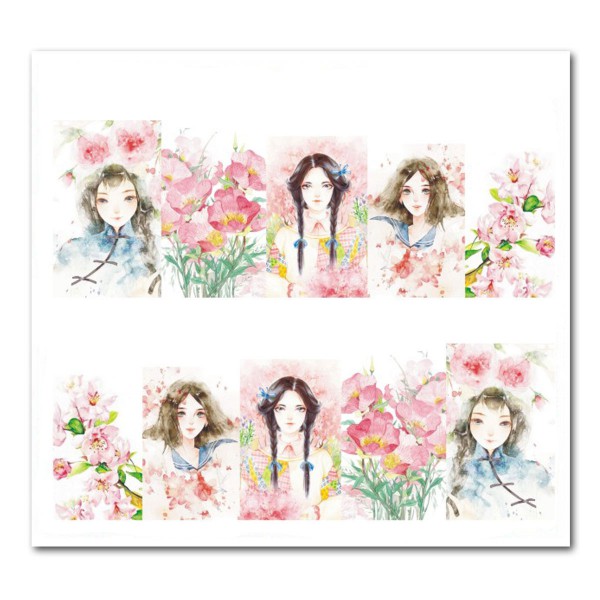 Nailart Tattoo Anime 11
