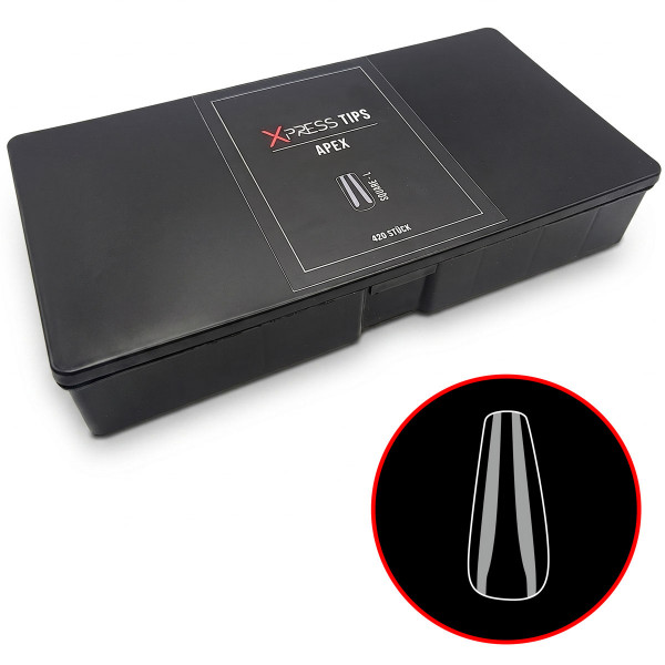 Ballerina Soft Gel Tips Sculptes - Press-On Tips 