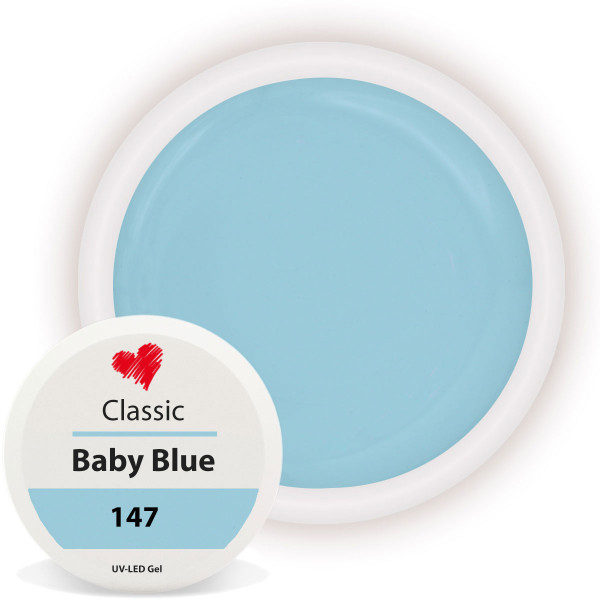 Baby Blue UV Farbgel Classic Nude