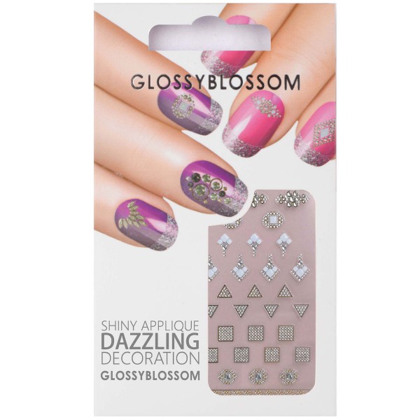 Glossy Blossom Nail Sticker 23