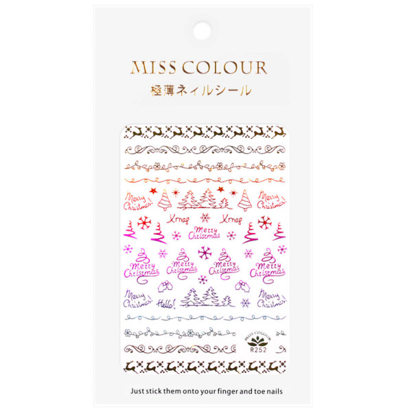 Xmas Nail Sticker Weihnachten Nailart
