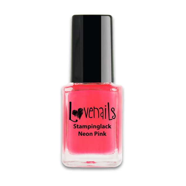 Lovenails Stamping Lack Neon Pink 12ml