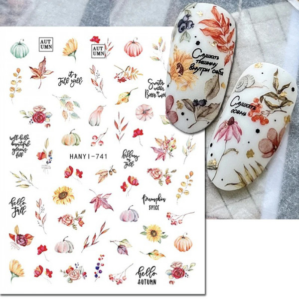 Nail Sticker Herbst 11