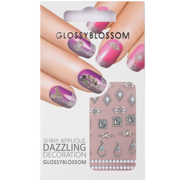 Glossy Blossom Nail Sticker 16